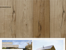 Tablet Screenshot of holzbau-schwarzwald.com